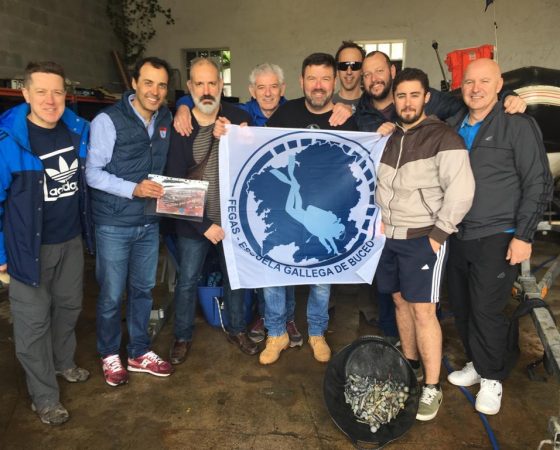 Retirada de plomadas de pesca