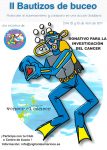 Cartel buceo Cáncer